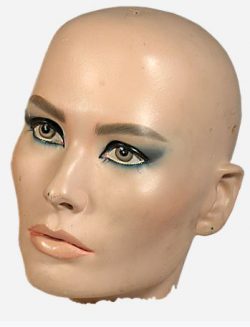 bald head model for baldness and women
