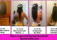 interview with njoy of njoy hair essentials and hair results