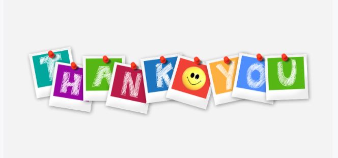 thank you note