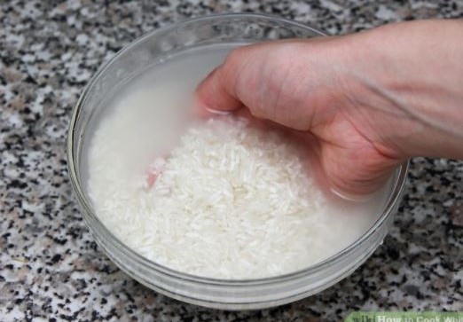 making rice water for hair growth