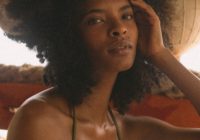 black woman with big hair